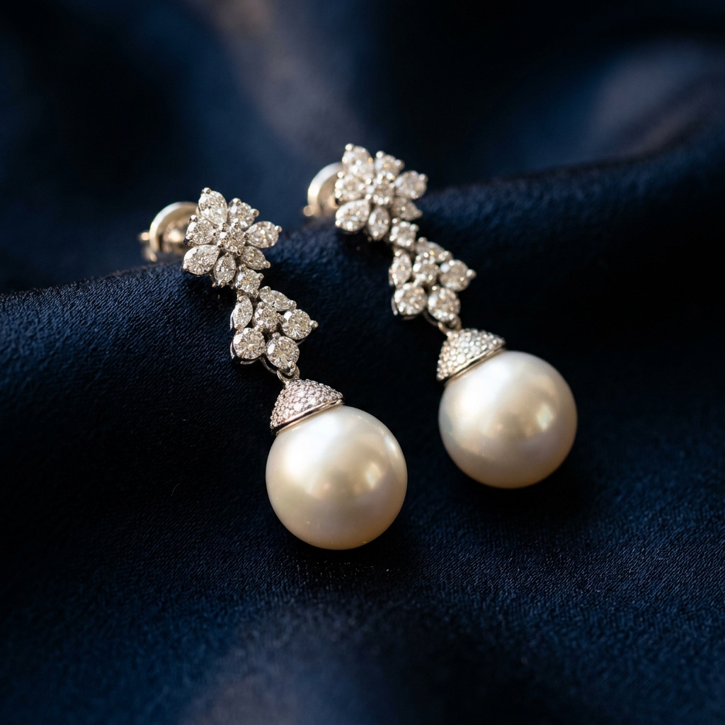 Luminous Pearl Earrings